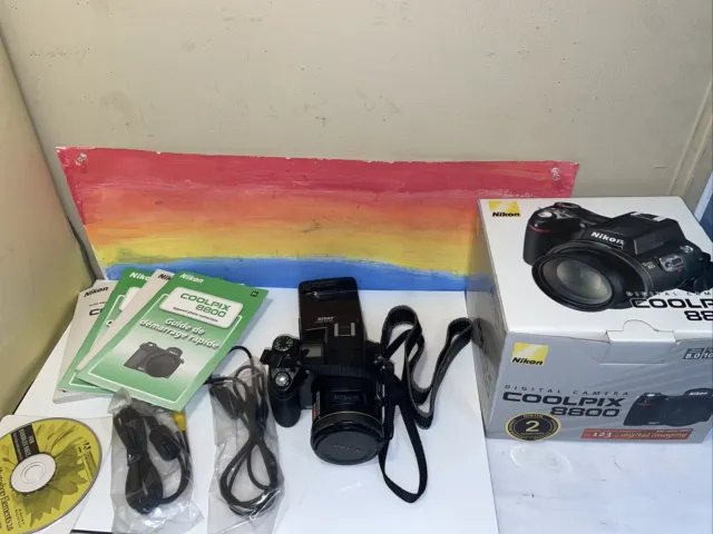 (Grade A) Nikon Coolpix 8800 Digital Camera With 4GB/ Box Accessories