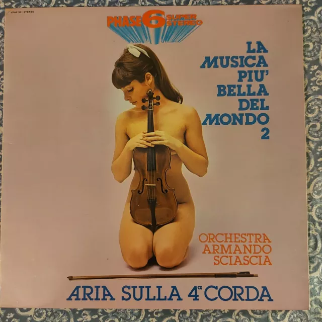 Armando Sciascia Orchestra ‎– Capriccio Italia VPAS931 LP Vinile Jazz Musica