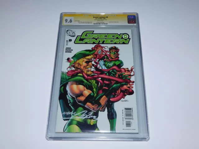 Green Lantern #8 Variant CGC 9.6 SS Signature Series MINT Signed by Neal Adams