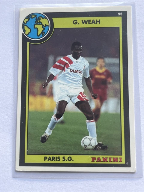 Rookie CARDS George Weah (1989) & Thierry HENRY (1996