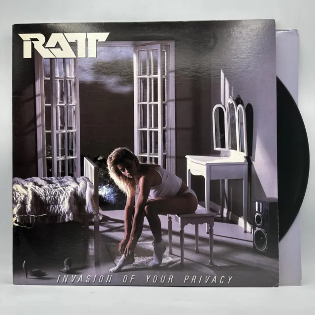 RATT - Invasion Of Your Privacy - 1985 US 1st Press Album (NM) Ultrasonic Clean
