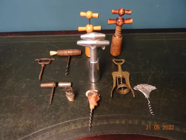 A Lovely Collection of Vintage / Antique Corkscrews
