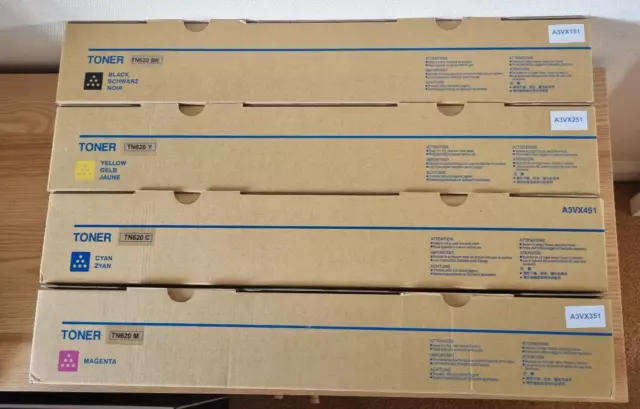 Konica Minolta  TN620 Toner Set CMYK