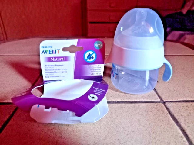 Philips Avent Naturnah 1 x Natural Trinklernbecher 150ml **SCF262/06**