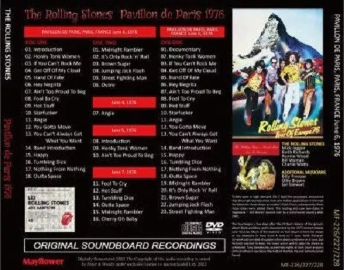 The Rolling Stones/Pavillon De Paris 1976 (2Cd+Dvd) 2