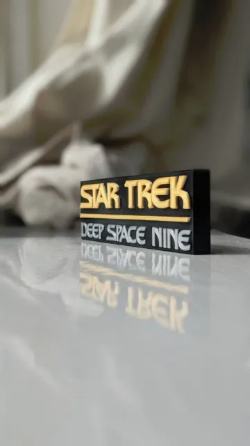 Star Trek DS9 Logo Display Sign 2