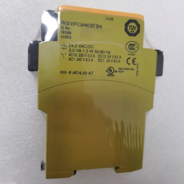 24V Safety Relay PNOZ X7P C 787059 For Pilz