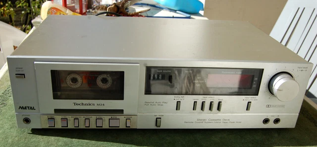 Lecteur de cassette Technics M-24 pour pièces