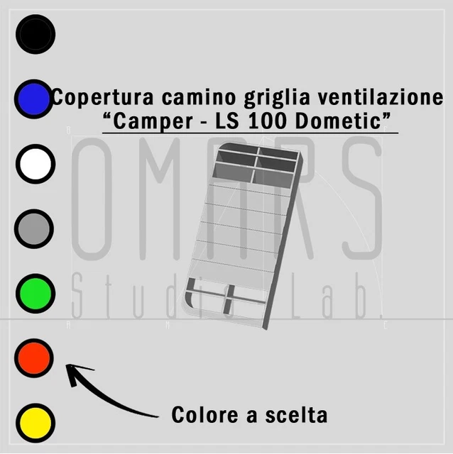 Coperchio Tappo Camino Stufa Boiler Truma 2 Serie Per Camper E Caravan – Omars Studio