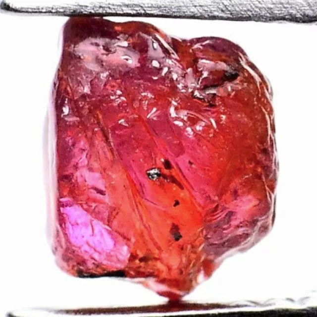 Ruby Gem Madagascar Rough Facet Specimen Uncut 1.5 Ct Gemstone Rock Natural Red