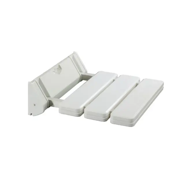 Sedile doccia bianco pieghevole sedia disabili in alluminio abs nofer 15067.2