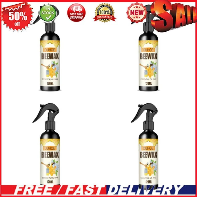 120ml Protezione Mobili Lucidatura Usura Spray Cera d'Api Resistente per Pavimento (A)