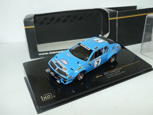 Miniature Renault Clio Rallye - Tour De Corse N22 - Échelle 1/43 - Avec Boîte