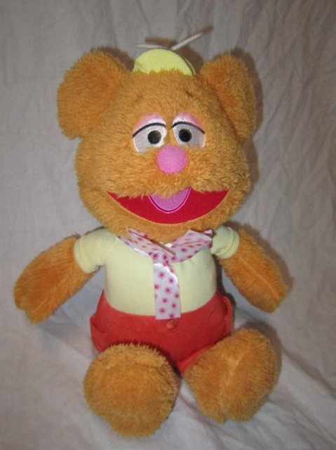Muppet Babies talking Baby Fozzie Bear plush Jim Henson Disney Junior