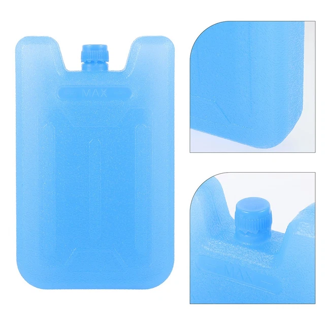 Lot De 4 Blocs De Glace Réutilisables Pour Boîtes à Déjeuner - Blocs De Glace Durables Et Fins - Pour Boîtes à Déjeuner