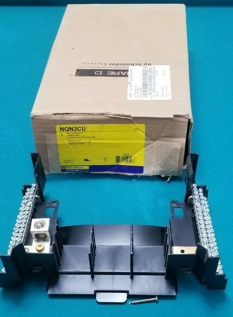 Lot of 2 NEW SQUARE D NQN2CU 100% NEUTRAL KIT FOR NQ PANELBOARDS