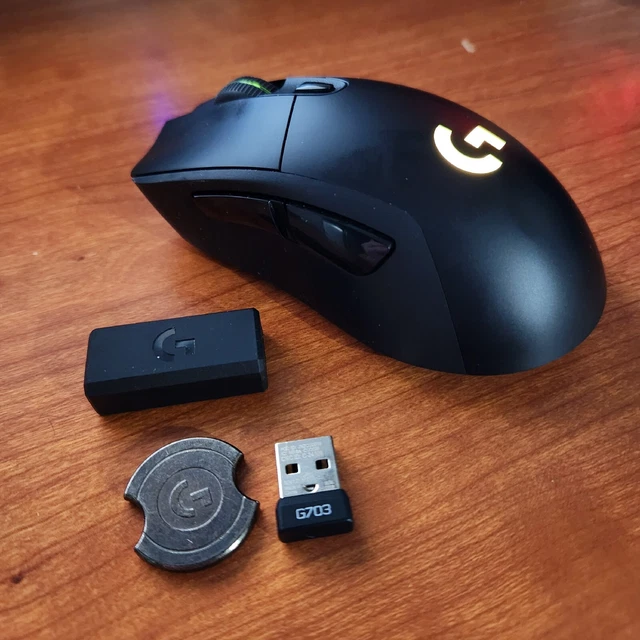 LOGITECH G703 LIGHTSPEED Wireless Gaming Mouse Scroll wheel doesn't ...
