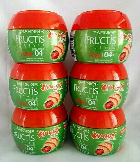 Identiteit Desillusie Onderscheppen 5 X 150ML Garnier Fructis Manga Head Hair Putty Gel Matte **Free Delivery**  £21.99 - PicClick UK