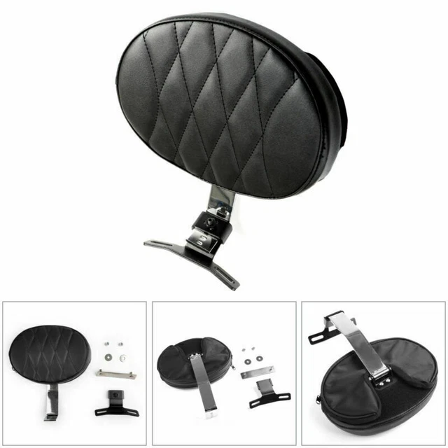 Sedile conducente schienale Heritage Softail per driver FLSTC 07-17 Chro A4