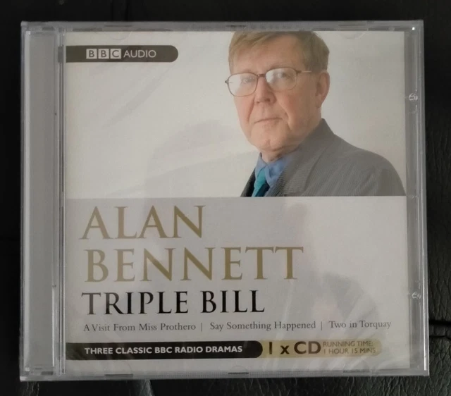 Alan Bennett Triple Bill CD BBC Radio Audiobook New & Sealed