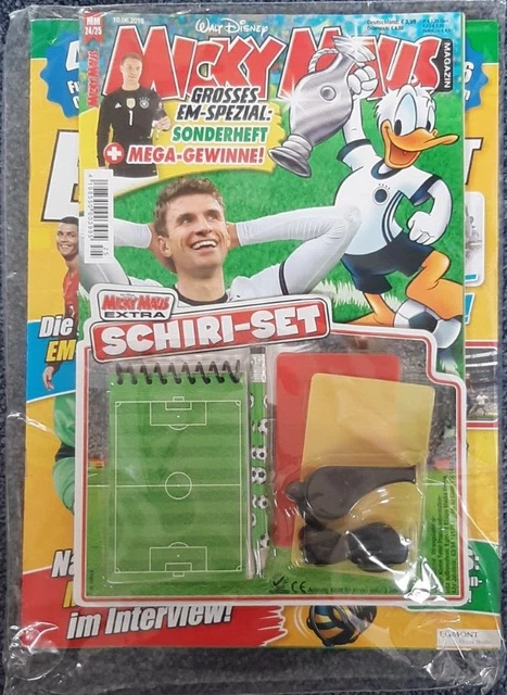Micky Maus  2016 :  Nr.  24/ 25   mit Beilage und Extraheft   ovp