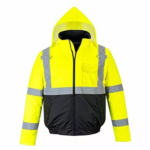 Hi-Vis 2 tone Value Bomber Jacket Portwest - S363