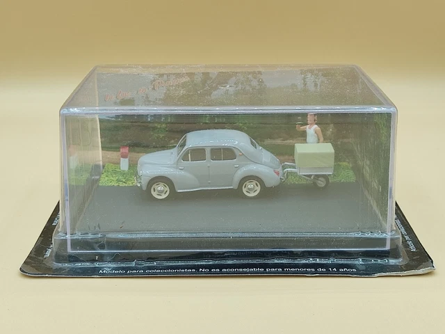 Modèle Réduit IXO 1:43 Renault 4 "Jogging" - Métal Die-cast, Couleur Vive - Voiture Collection Miniature Rétro