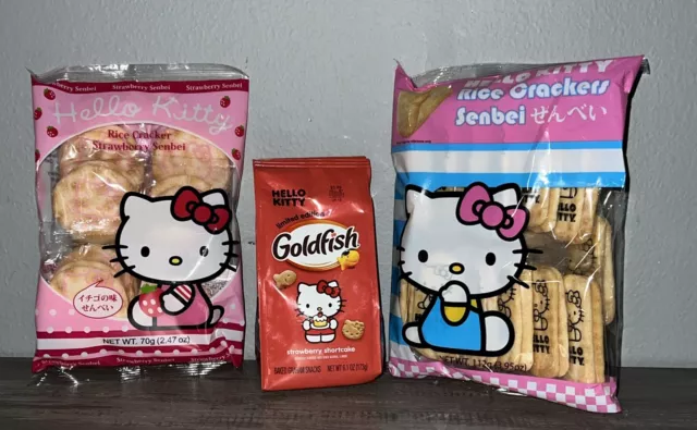 Hello Kitty Variety Snack & Crackers!!! NEW