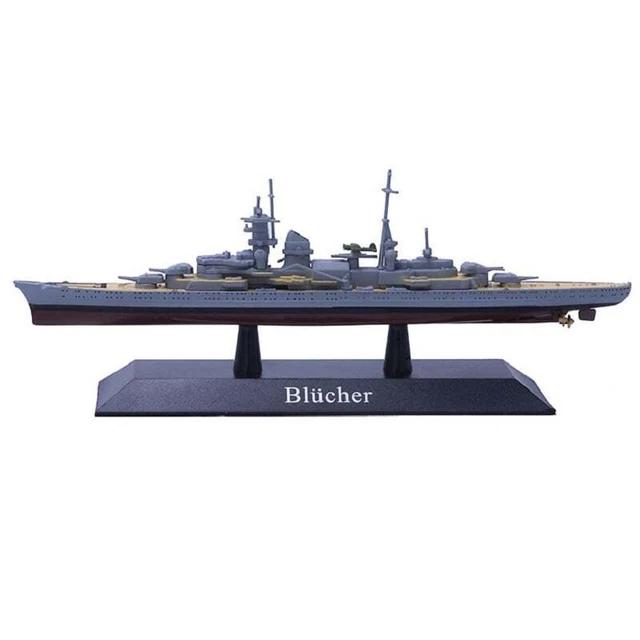 Lot De 6 Navires De Guerre 1/1250 – IXO Deagostini – WW1 Et WW2 – WSL30
