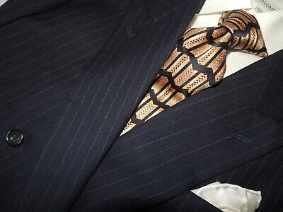 Robert Talbott BEST OF CLASS Nordstrom homme soie cravate cravate Bleu Sarcelle Violet 