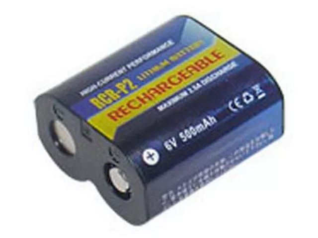 Photo / Power Battrie pour Panasonic CRP2 CR-P2 DL223A 223 EL223AP 6,00V 500mAh