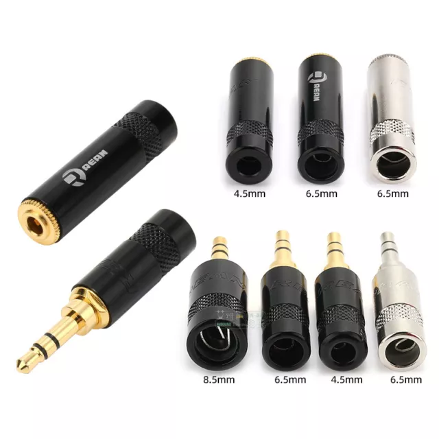 Audio plugs 3.5mm Plugs Jack Single and double channel Stereo Sound Plug Welding