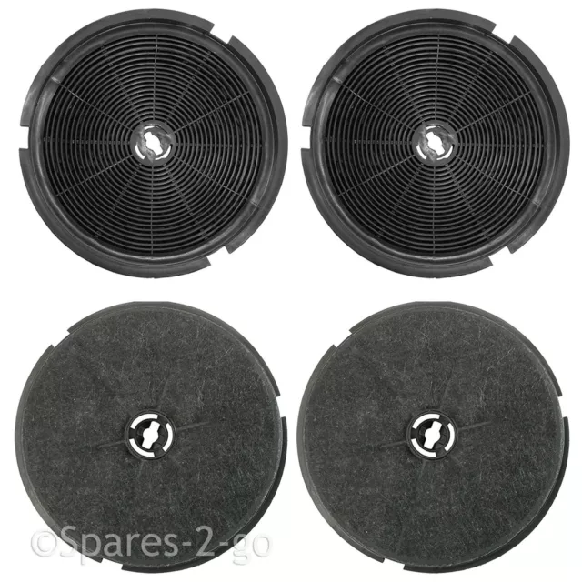 4 x CDA 3C9 EVP61 EVP91 EVG9 Carbon Charcoal Cooker Vent Hood Extractor Filters