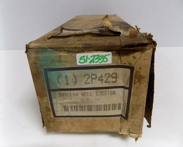 Dayton Shallow Well Ejector 2P429 Nib