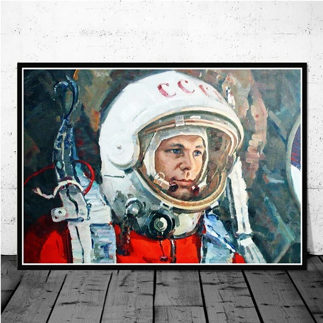 Tableau Sur Toile Navette Spatiale, 50x70 Cm, Neuf, Décoration Murale