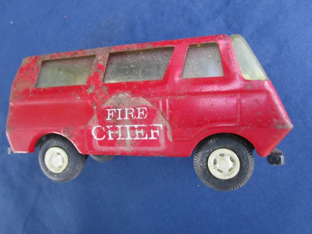 Ancien Jouet Ambulance En Tôle Joustra - Télécommande - Occasion