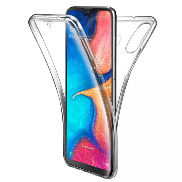 Housse Coque ultra mince 360° Avant et Arrière Pour Samsung Galaxy A20E