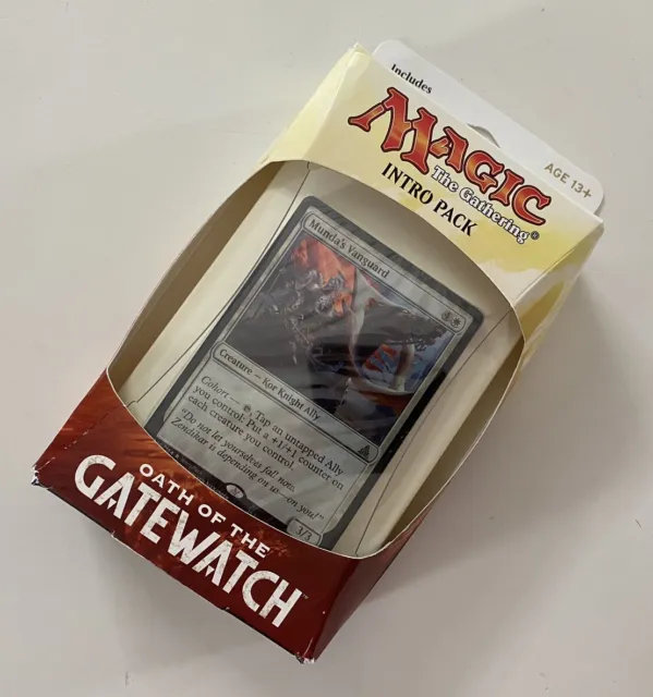 MTG Desperate Stand *Sealed* Intro Pack w/ Deck + 2 Packs Oath Of The Gatewatch