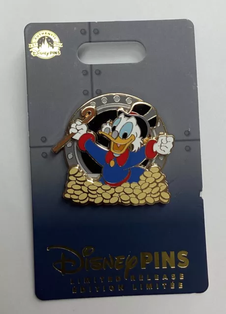 Scrooge McDuck 75th Anniversary Vault Coins Limited Release Disney Pin