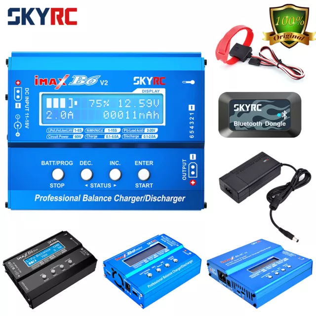 SKYRC IMAX B6 EVO B6 Mini B6AC V2 Battery Balance Charger 6A 1-6S RC Charger