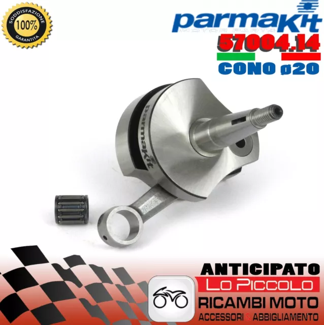 57004.14 Albero Motore Anticipato Parmakit Racing Cono 20 Vespa Et3 Primavera