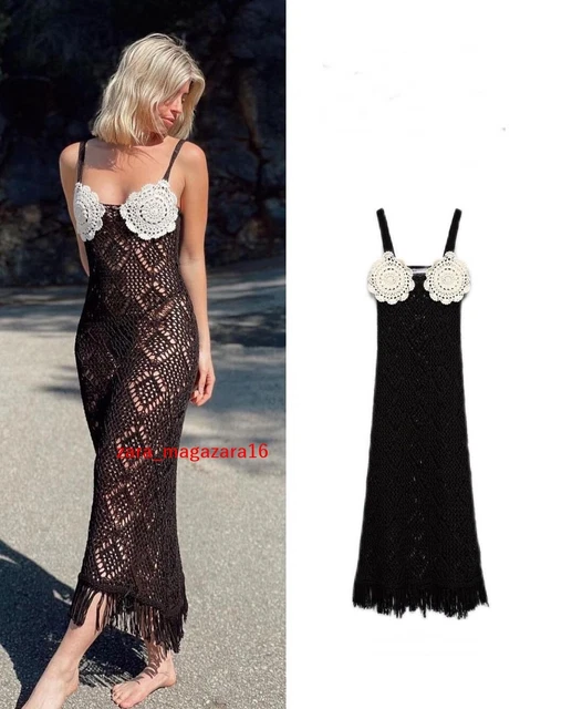 black gypsy dress Noir Turtle Neck Gypsy Dress main image 1