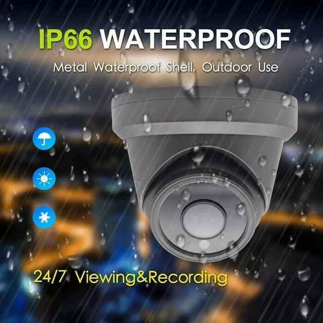 5MP mix Bullet VAI2055HKB + Dôme VAI2346HKW + Kit Enregistreur Hikvision 7604NI 3