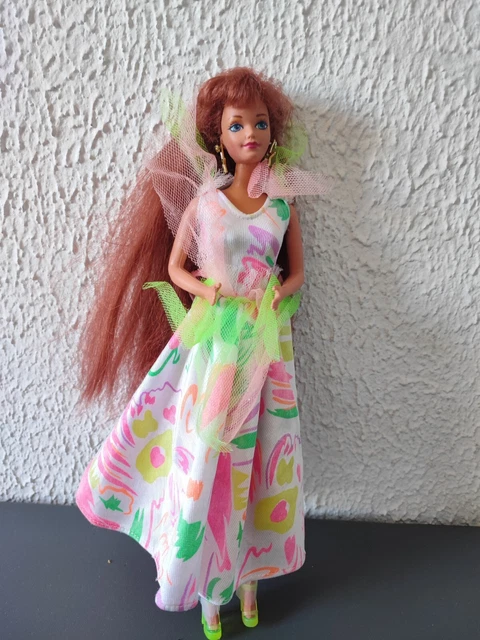 ANCIENNE POUPÉE BARBIE mattel 1966 Poupée Rousse EUR 25,00 - PicClick FR
