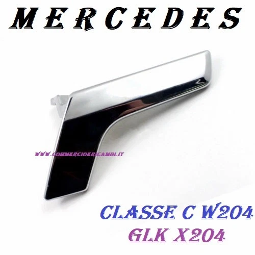 Kit Réparation Poignée Porte Intérieur Mercedes W204/X204 - Chrome Mat, Côté Passager Droit