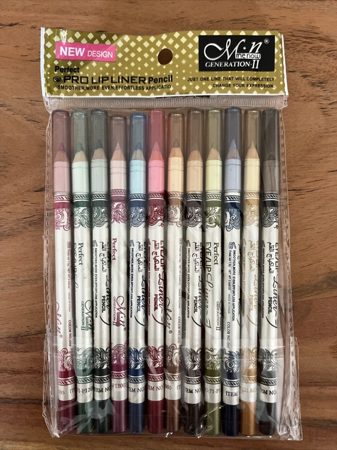 Lipliner / Eyeliner  Stifte 12 Teilig