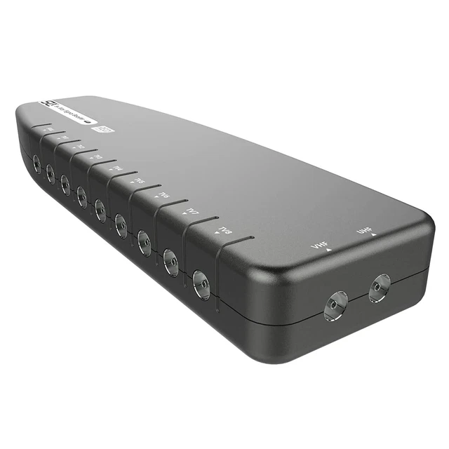 SLX TV SIGNAL Booster Aerial Amplifier with Coax Connections, 4G & 5G