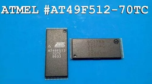 Atmel AT49F512 70TC - 512K (64x8) Flash Memory ROM TSOP 32T NOS (Qty 5)