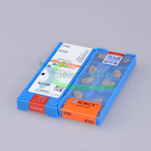 NEW 10pcs SP300 NC3030 CNC Carbide Insert Korloy