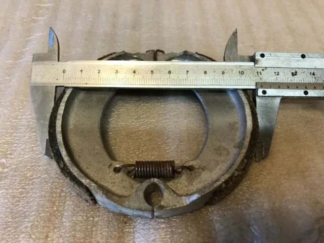 mâchoires de frein 110 mm tambour 120 mm moto ancienne scooter mobylette